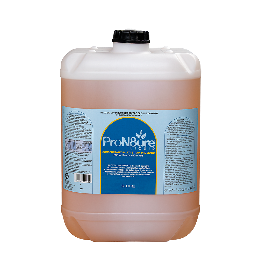 ProN8ure-Liquid  Horse Probiotic Liquid in 25L Container