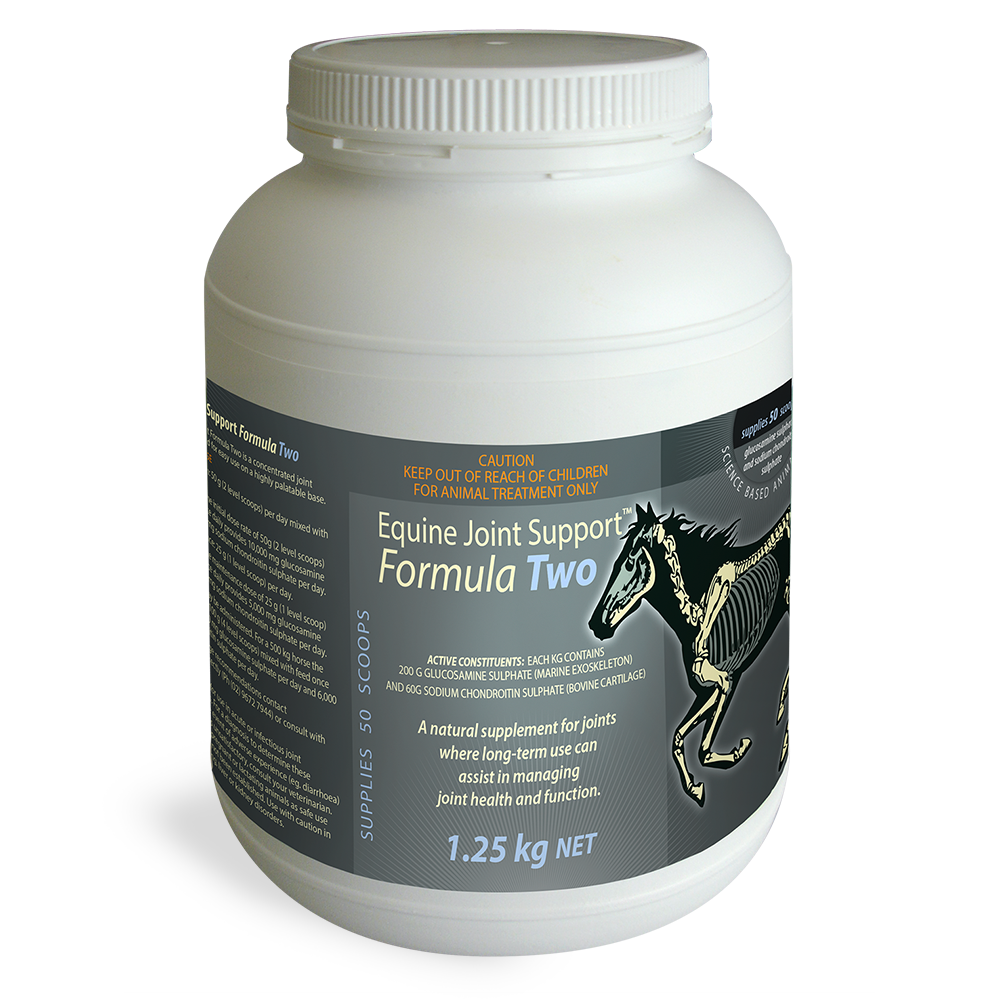 Equine Joint Support Natural Horse Supplement in 1.25kg White Container