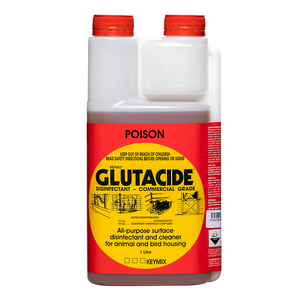 Glutacide 1L Surface Disinfectant & Cleaner