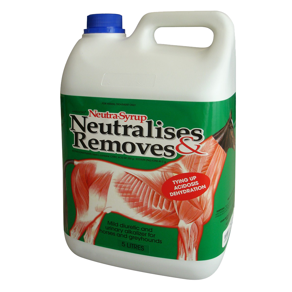 Neutra Syrup Horse Diuretic & Urinary Alkaliser for flushing kidneys after exercise in 5L Container