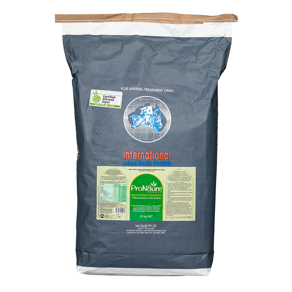 ProN8ure-Powder 25kg Bag Horse Probiotic Supplement  Powder
