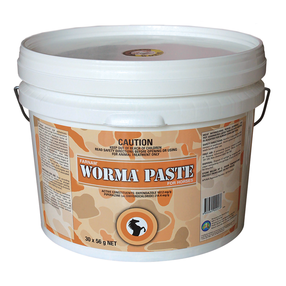 Worma Paste 56g Injectable Tube Horse Worming