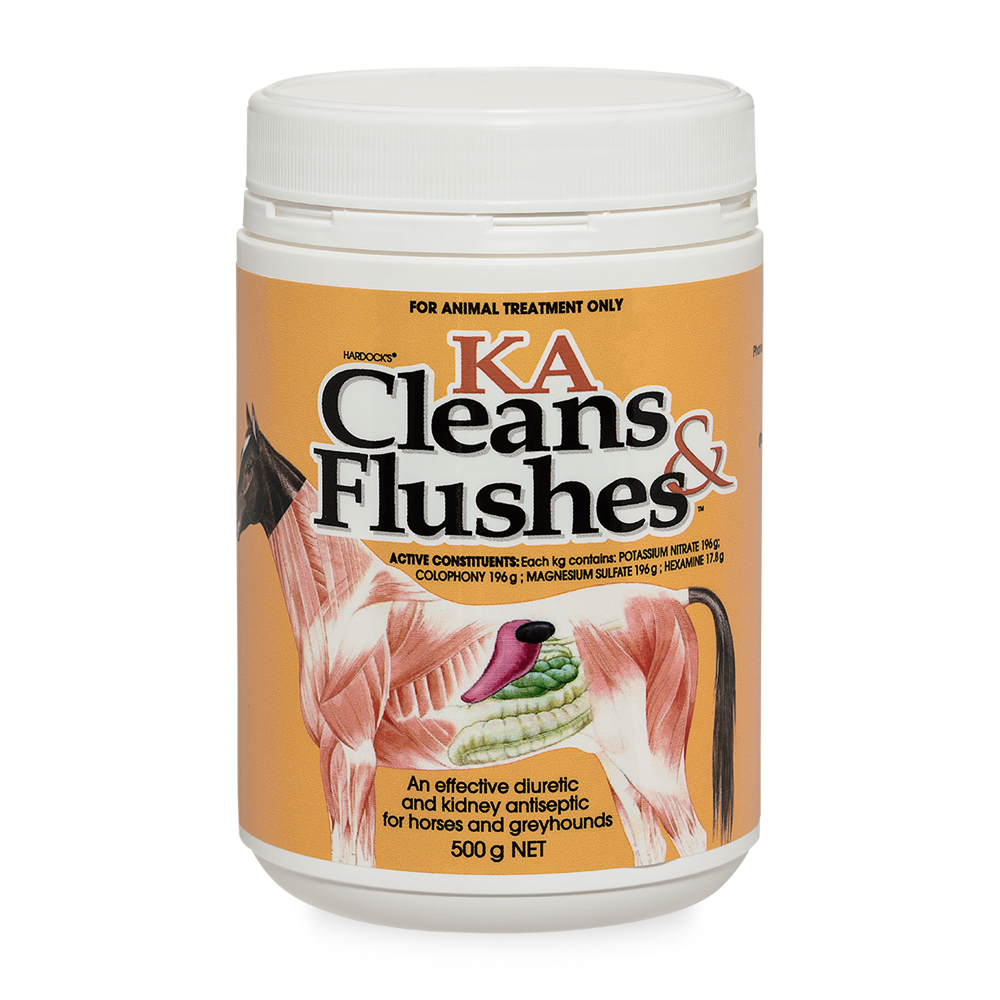 KA-Cleans-and-Flushes Horse Supplement Diuretic, Kidney in 500g Screw Top Container