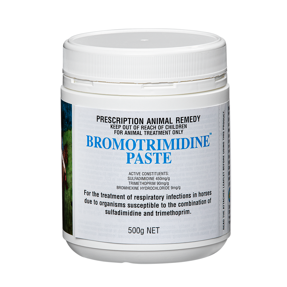 Bromotrimidine Paste in 500ml white screwtop jar